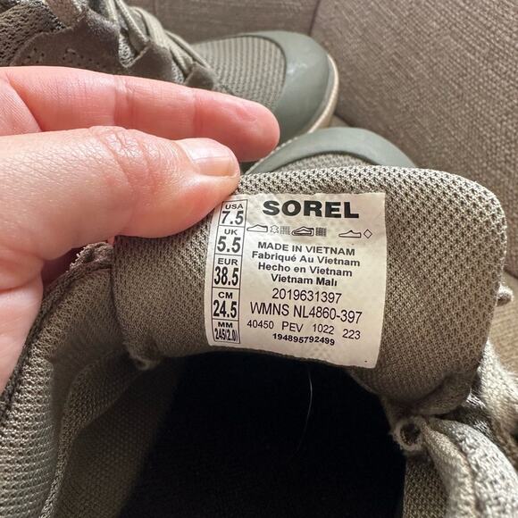 Sorel Out N About III Waterproof Low Lace Up Sneakers - Picture 5 of 10